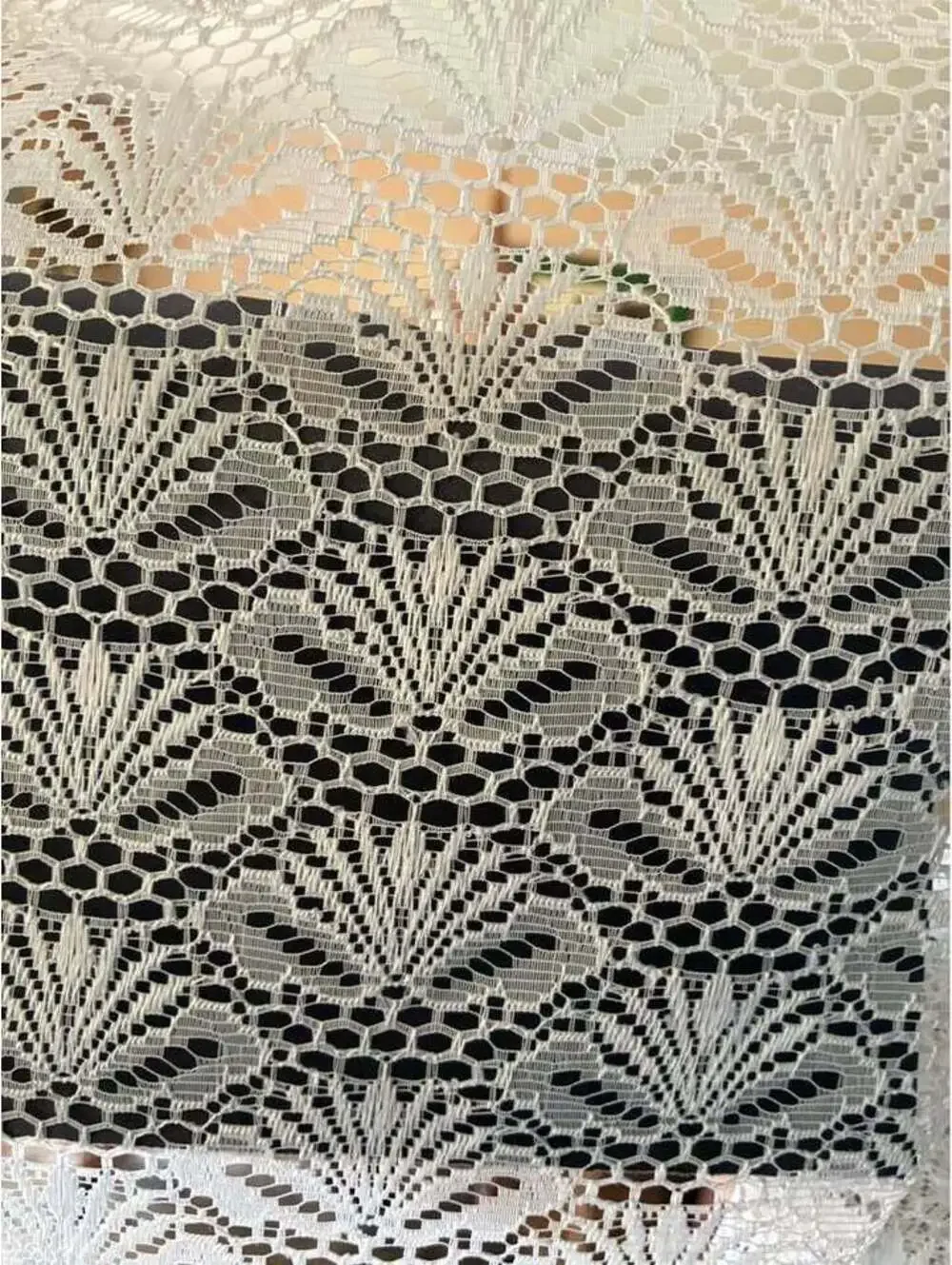 British net lace vintage curtains  1panel